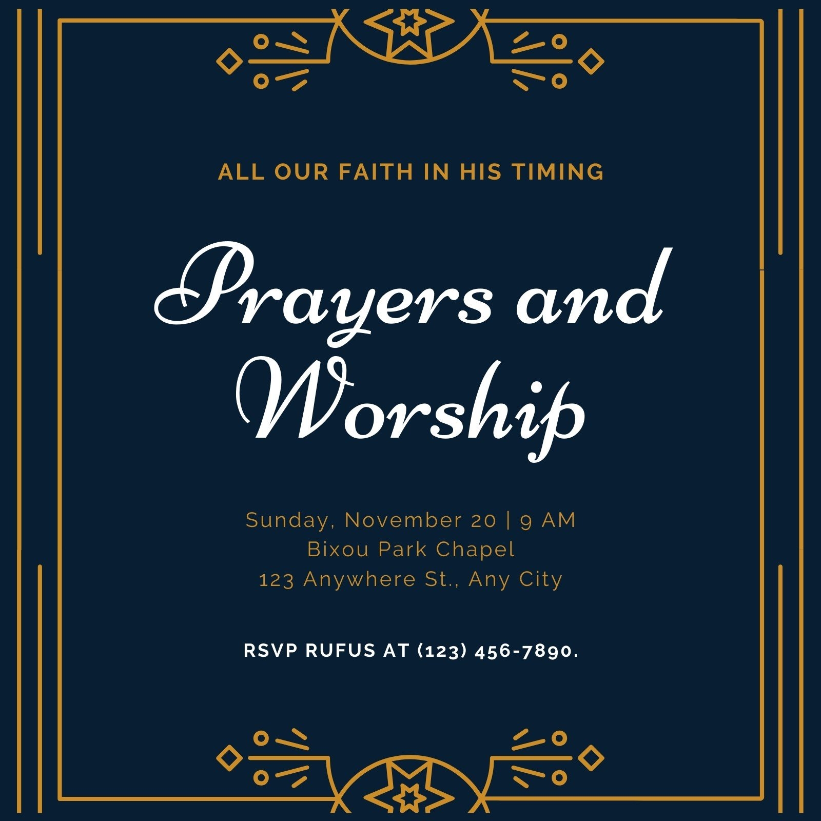 Church Invite Cards Template KAESG BLOG