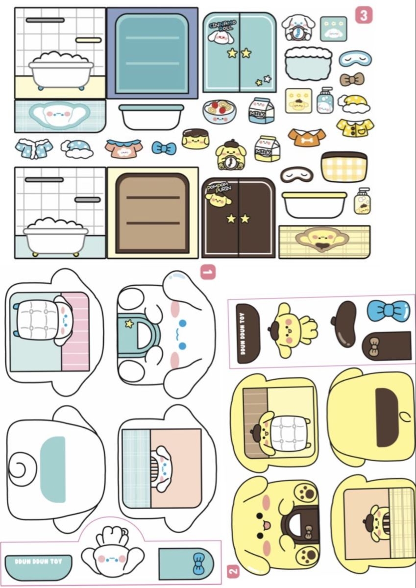 paper crafts for kids printable free