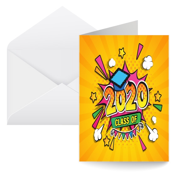 Class Of 2020 Graduation Card CuroPrint