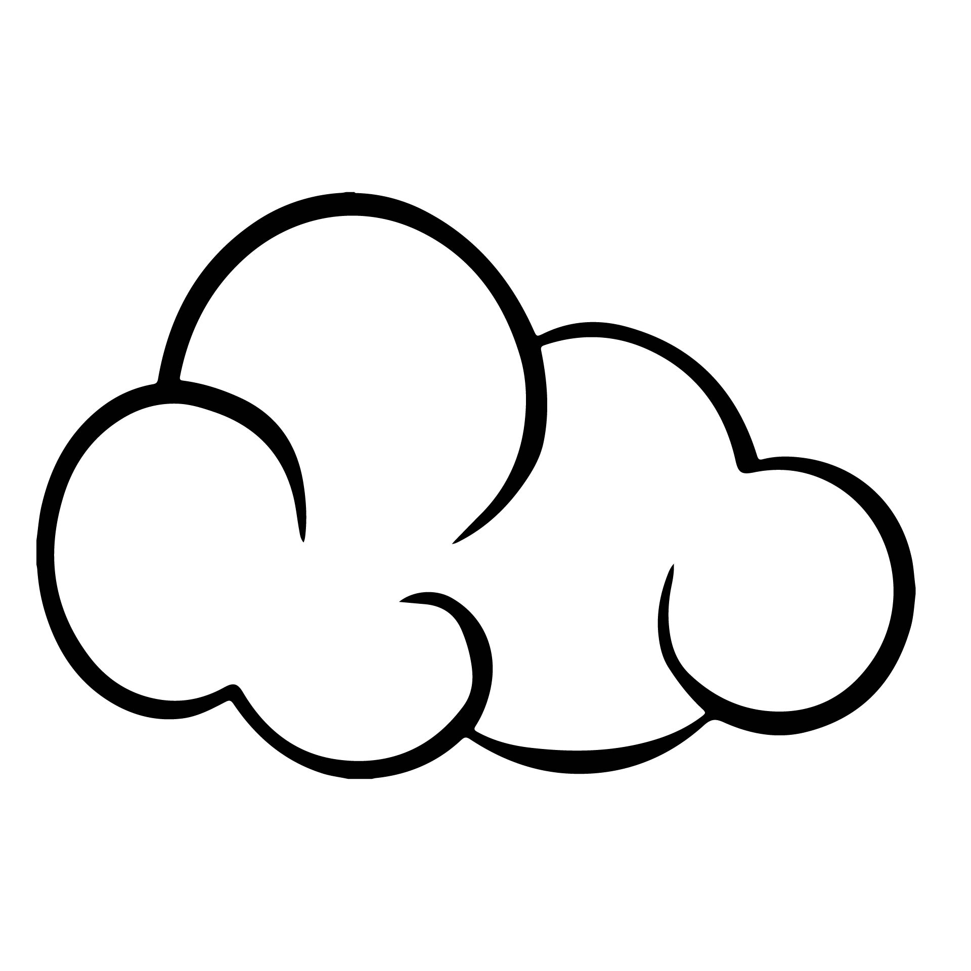 free cloud template printable