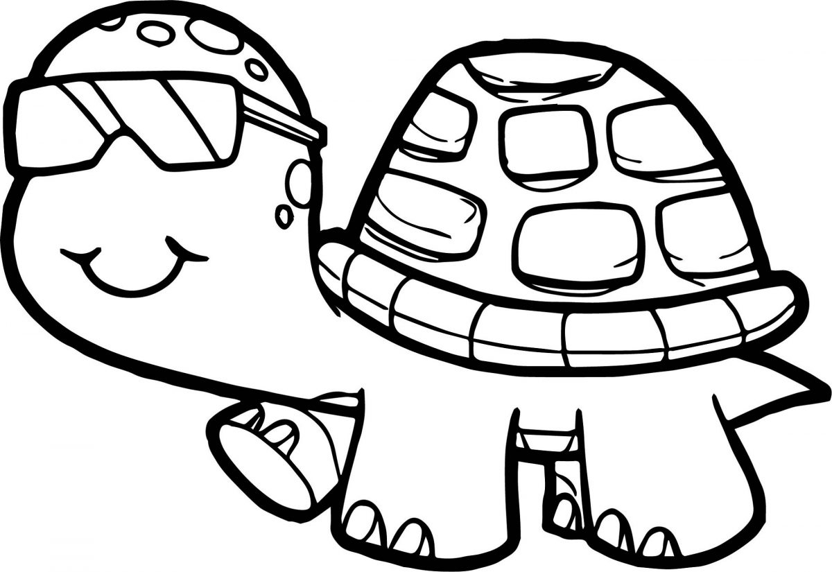 Color By Number Turtle Coloring Pages