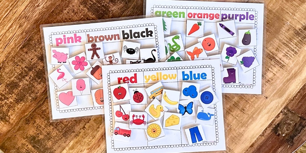free printable color sorting worksheet