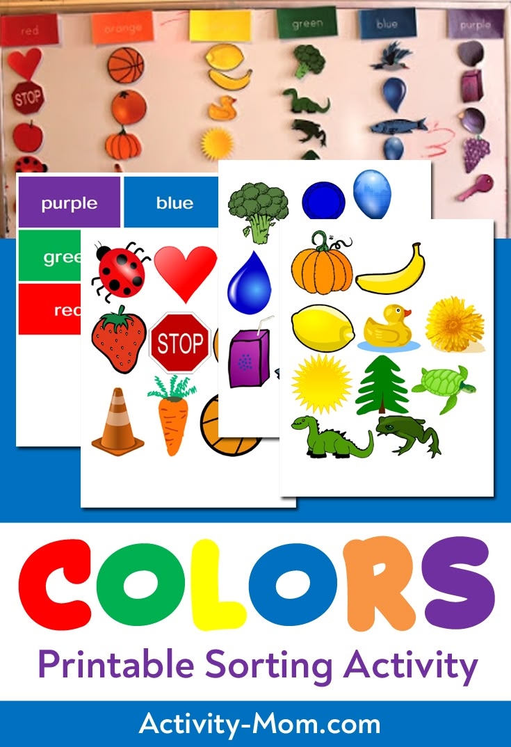 Color Sorting Worksheet