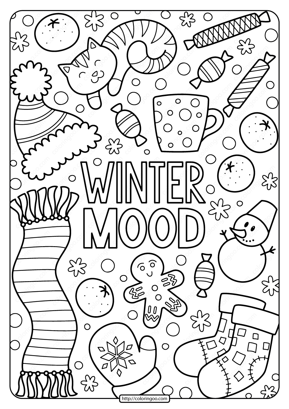winter crafts for kids free printable
