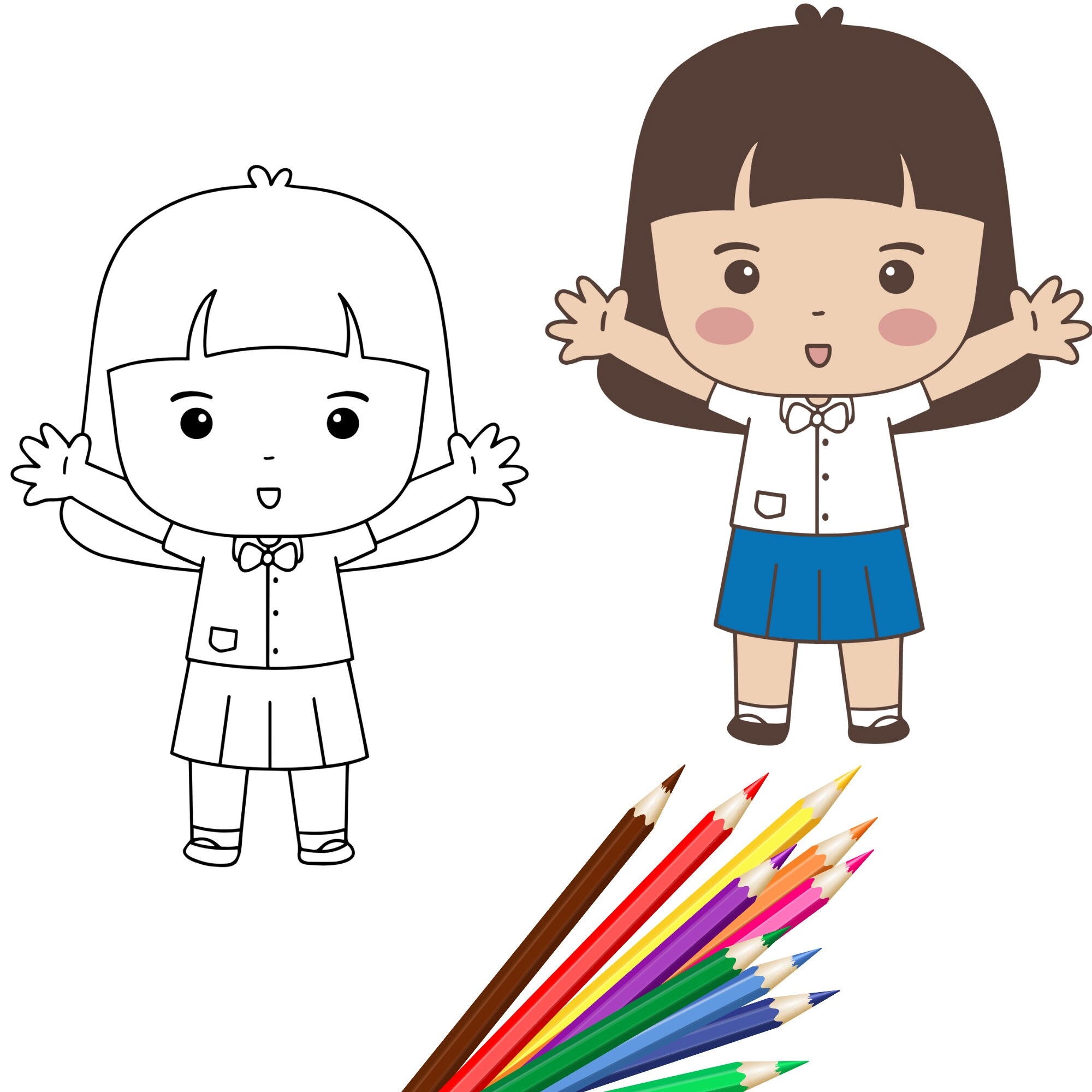 printable coloring pictures for little girls