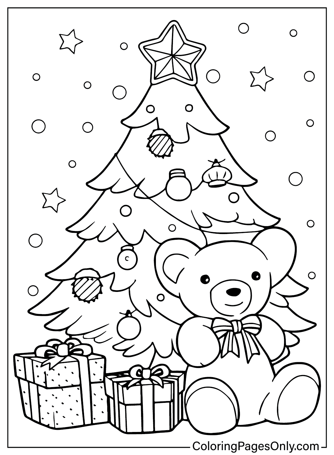 Coloring In Pages Christmas