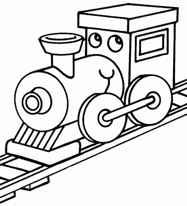 Coloring Page Train Train Coloring Pages Train Cartoon Train Drawing 