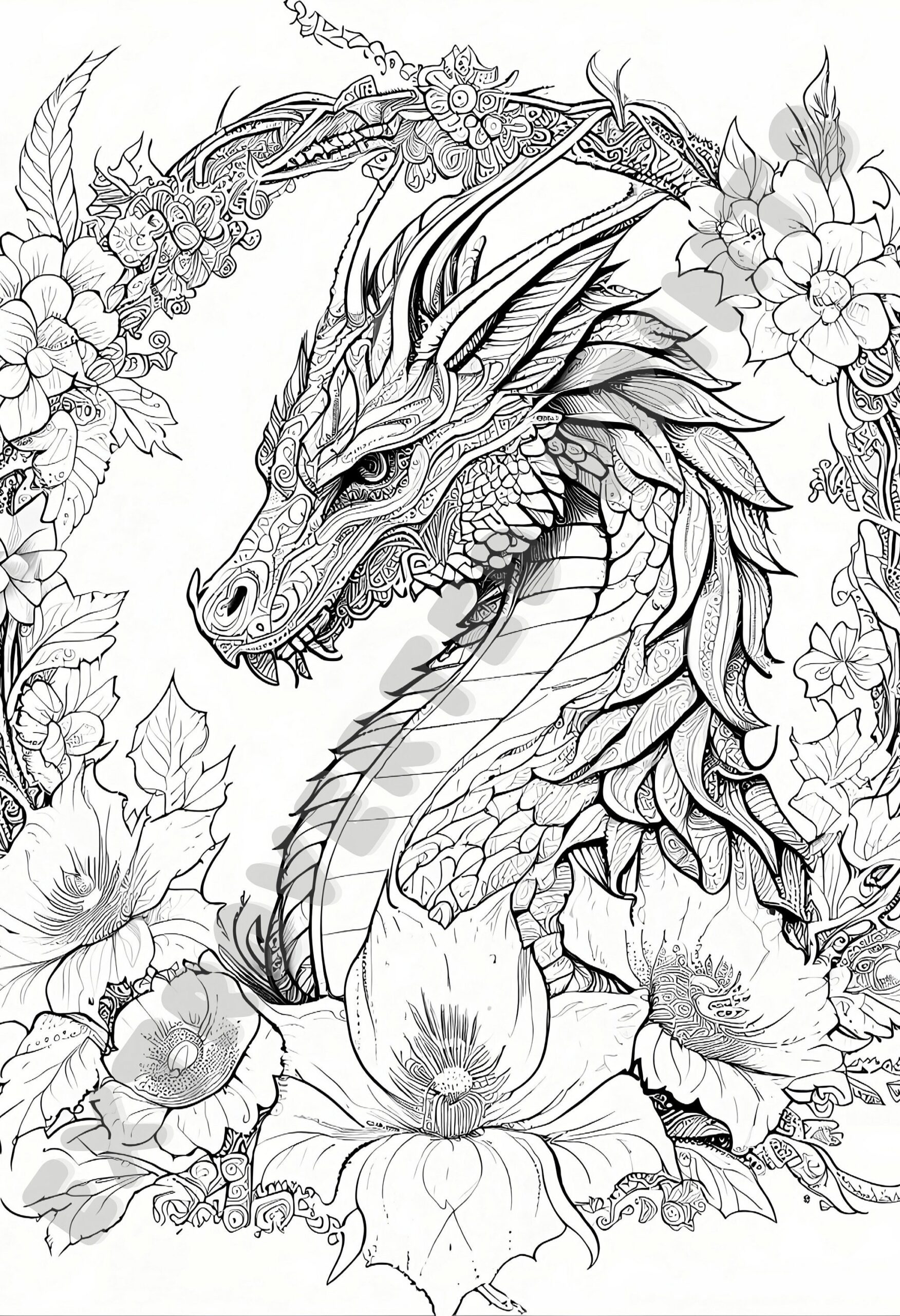 Coloring Pages Cute Details Dragons Coloring Pages Brokersisse
