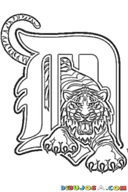Coloring Pages Detroit Lions Logo Detroit Lions Colors