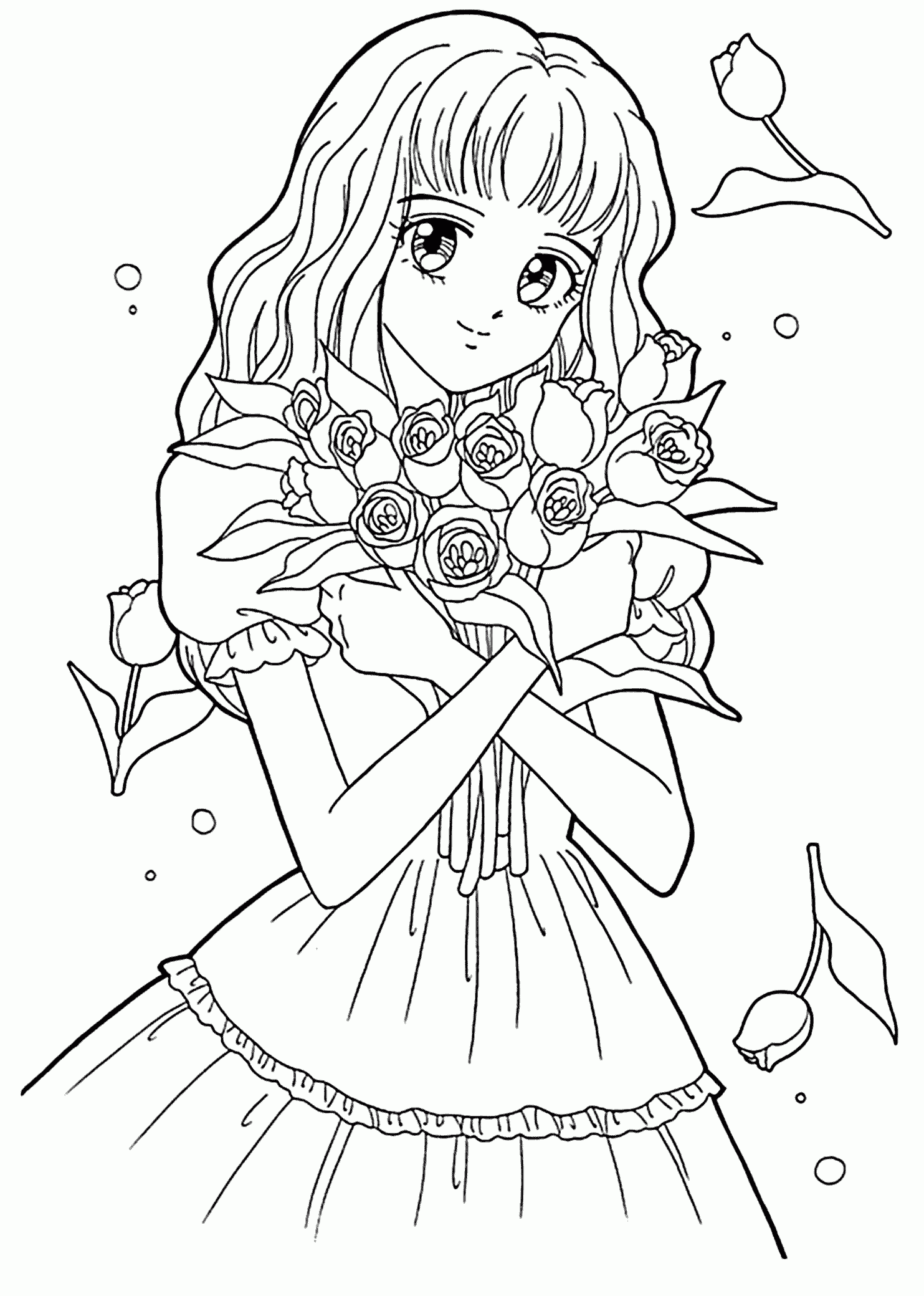 printable coloring pages for girls free