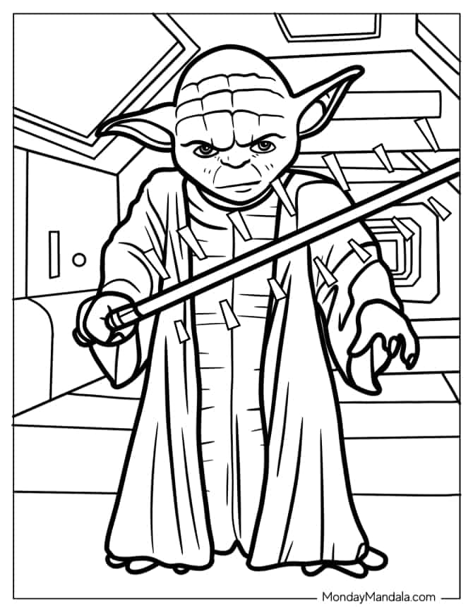 Coloring Pages For Starwars