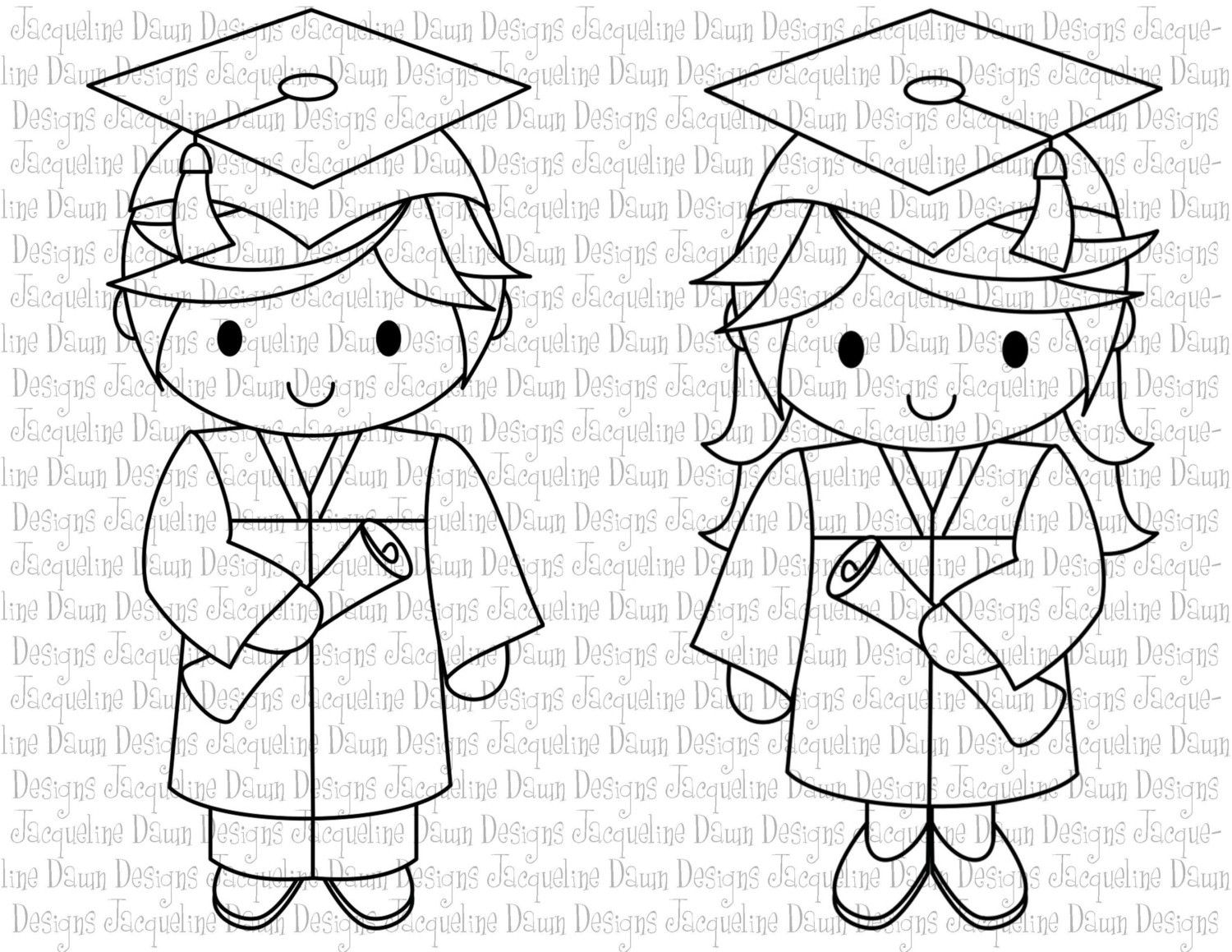 Coloring Pages Graduation