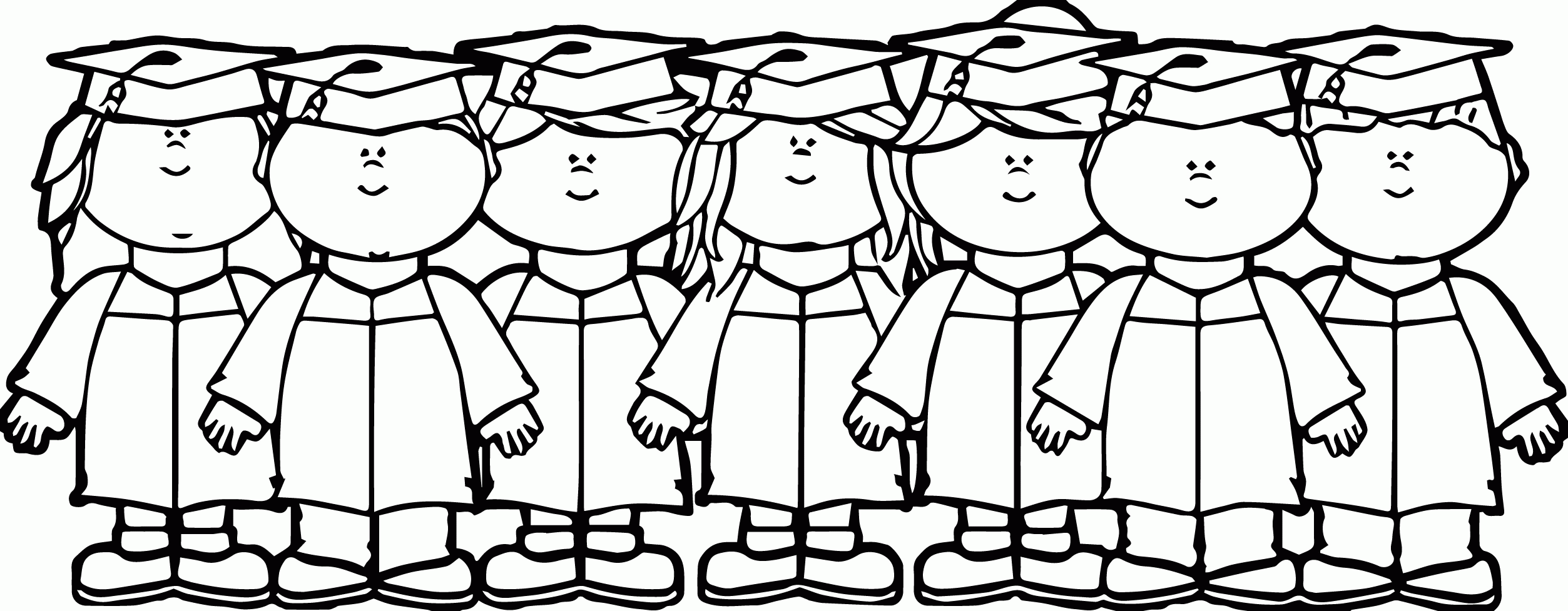 Coloring Pages Graduation Coloring Home