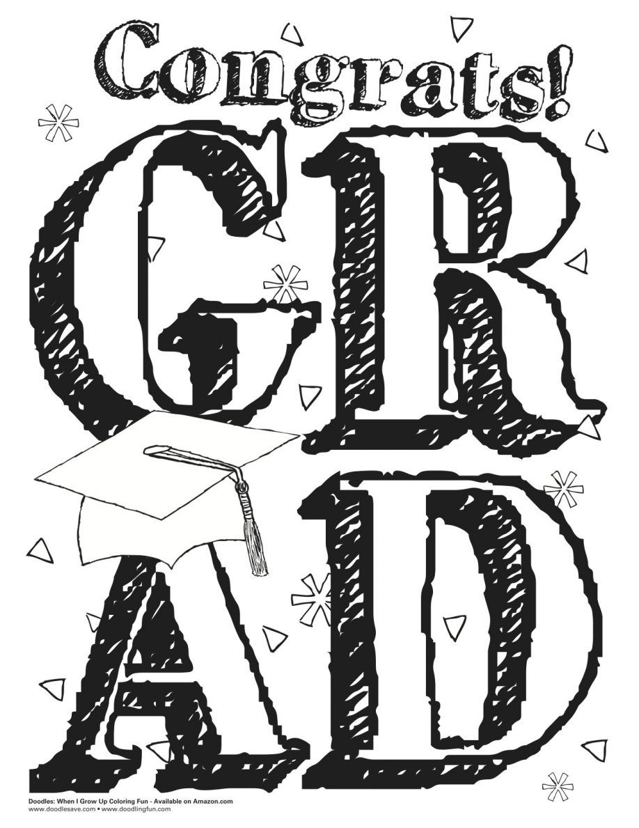 Coloring Pages Graduation Coloring Home