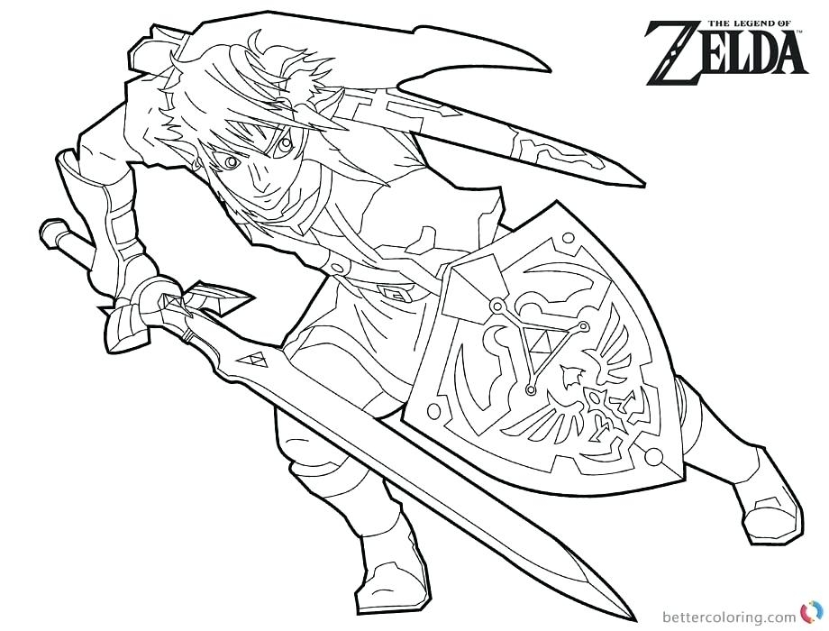 Coloring Pages Legend Of Zelda At GetDrawings Free Download