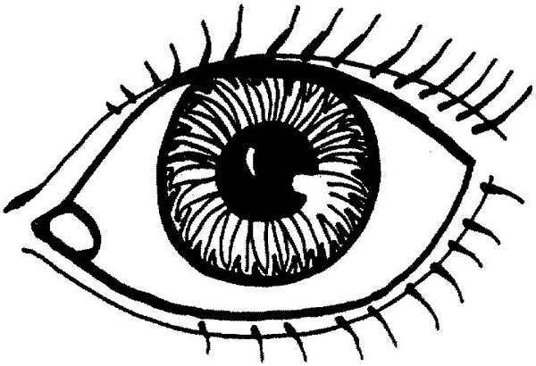 Coloring Pages Of Eyes