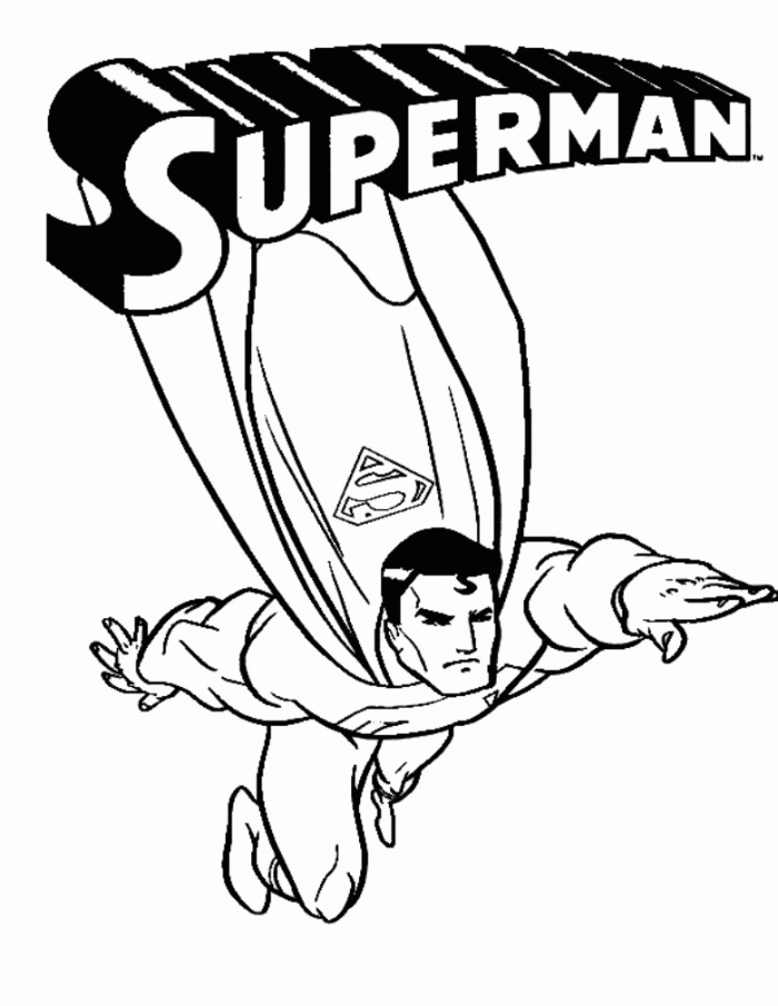 Coloring Pages Superheroes Coloring Home