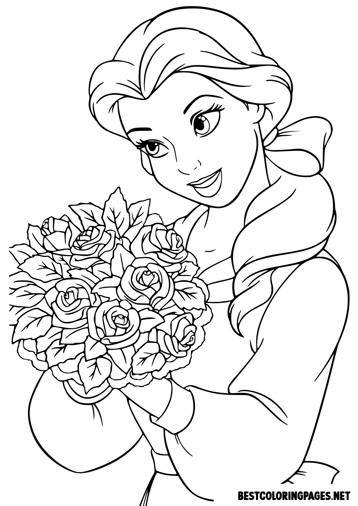 Coloring Princess Free Printable Coloring Pages