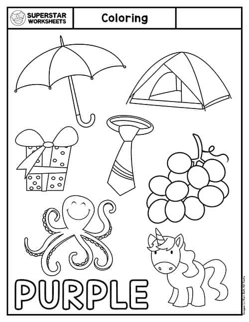 Coloring Worksheets For Preschool Superstar Worksheets Worksheets 