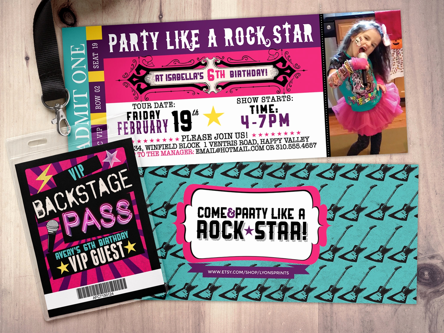 Concert Ticket Invitation Templates Collegio Sanlorenzo Template