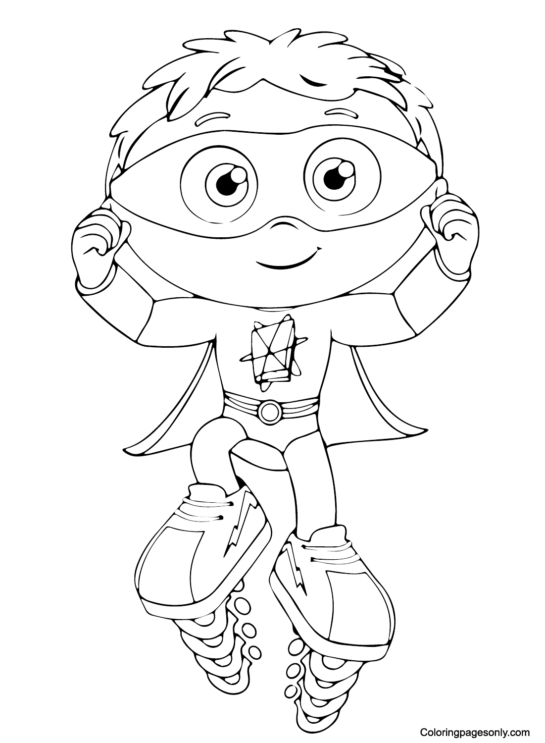 Super Why Coloring Pages