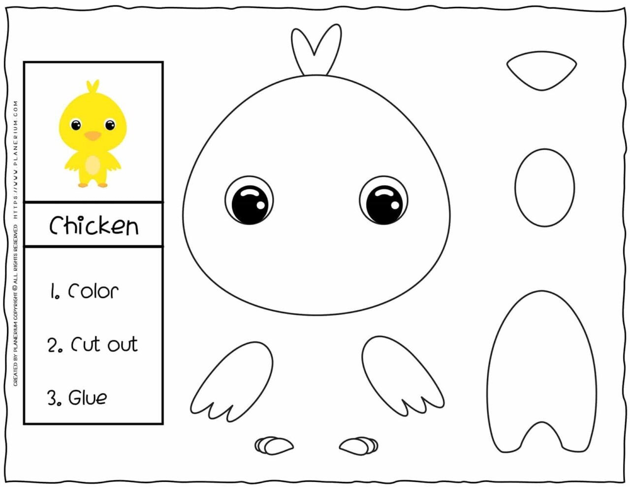 Cut And Glue Worksheet Bee Planerium Worksheets Library