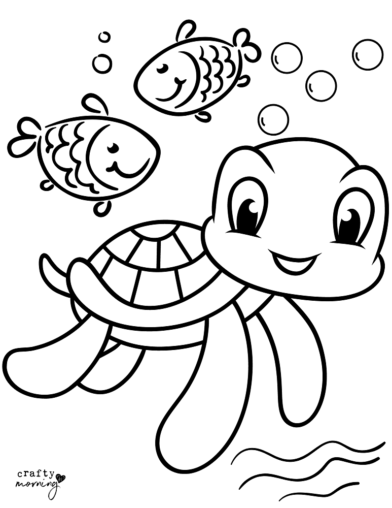 Cute Coloring Pages For Kids To Print Crafty Morning