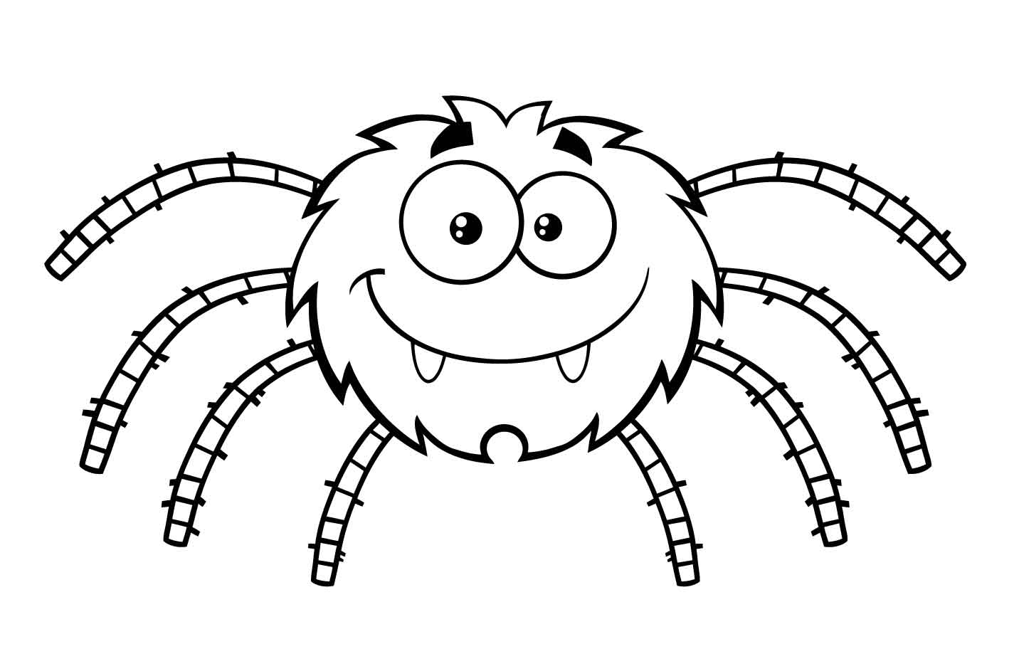 printable spider pictures to color
