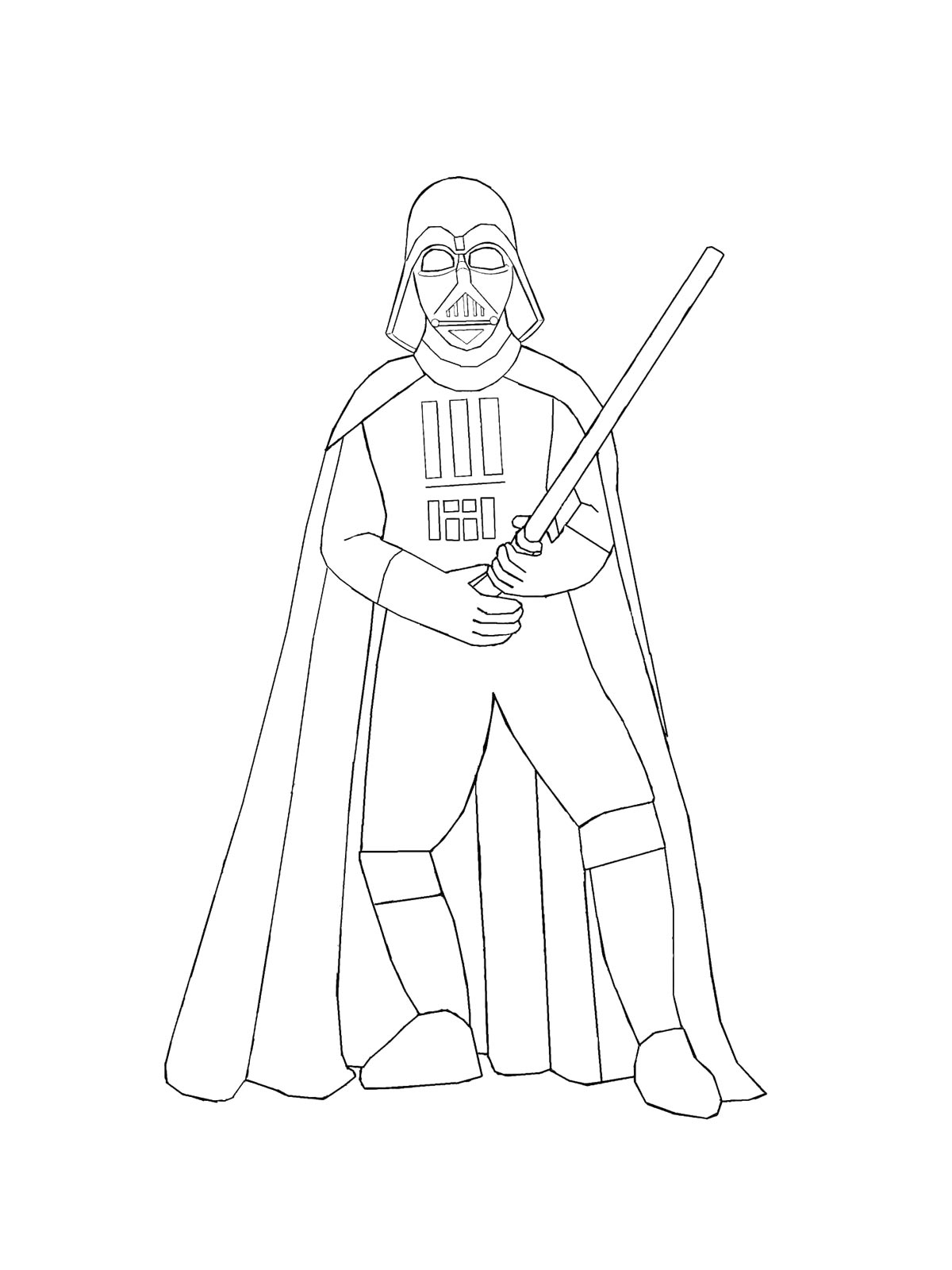Darth Vader Coloring Pages