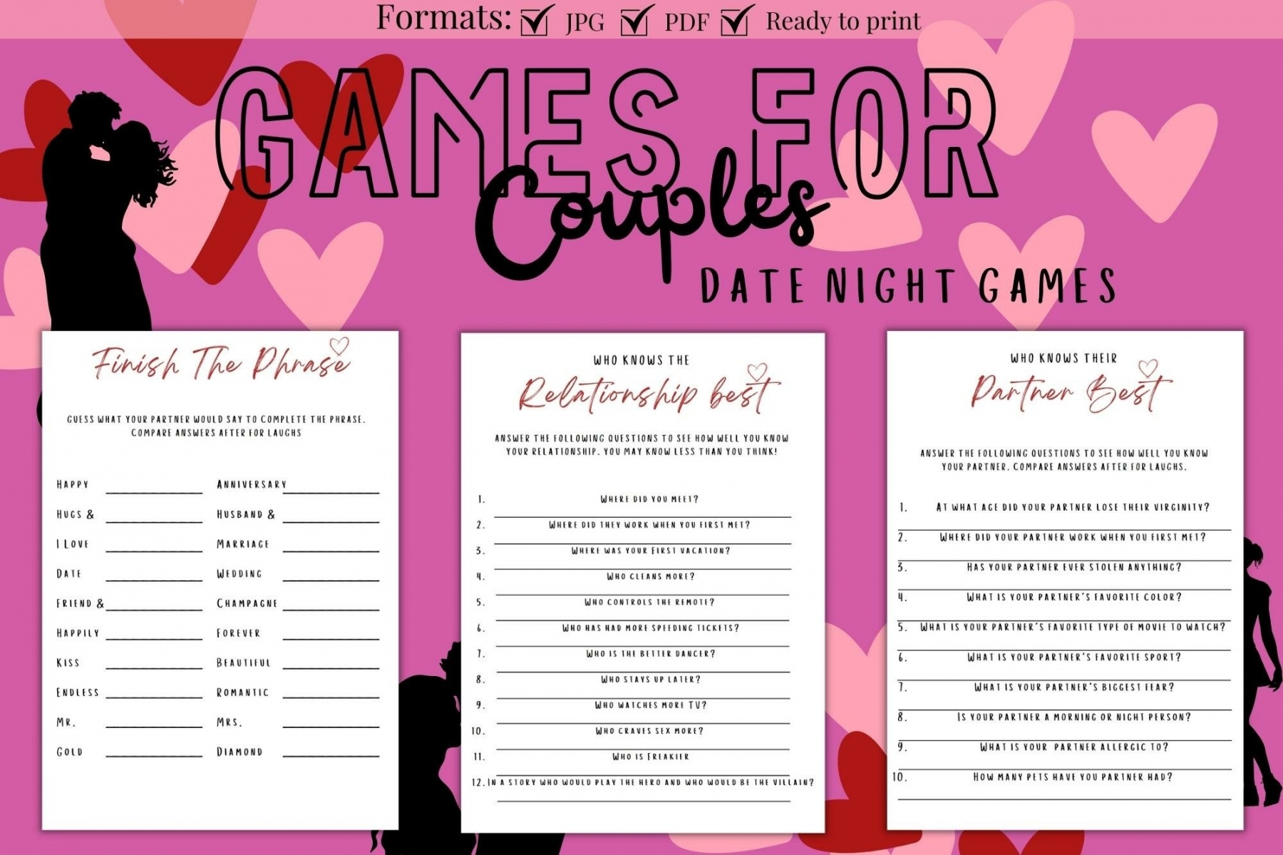 Date Night Free Printable Games For Couples FREE Printable A Z