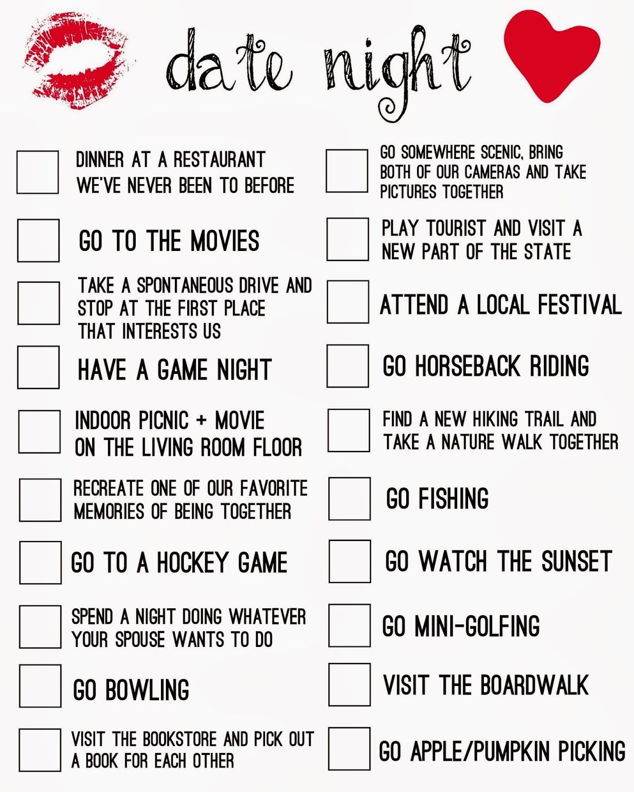 Date Night Free Printable Games For Couples Printable Sight Words List