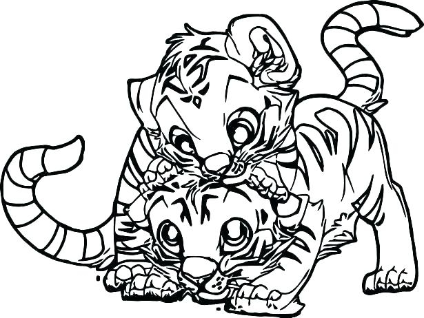 free printable coloring pages of tigers
