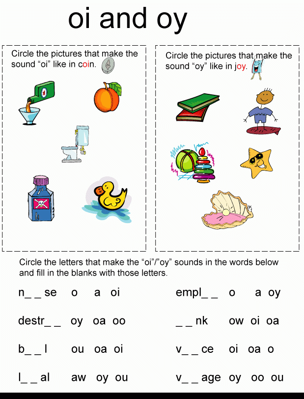 Diphthong Oi Oy Worksheets Awesome Phonics Worksheets Simple Template