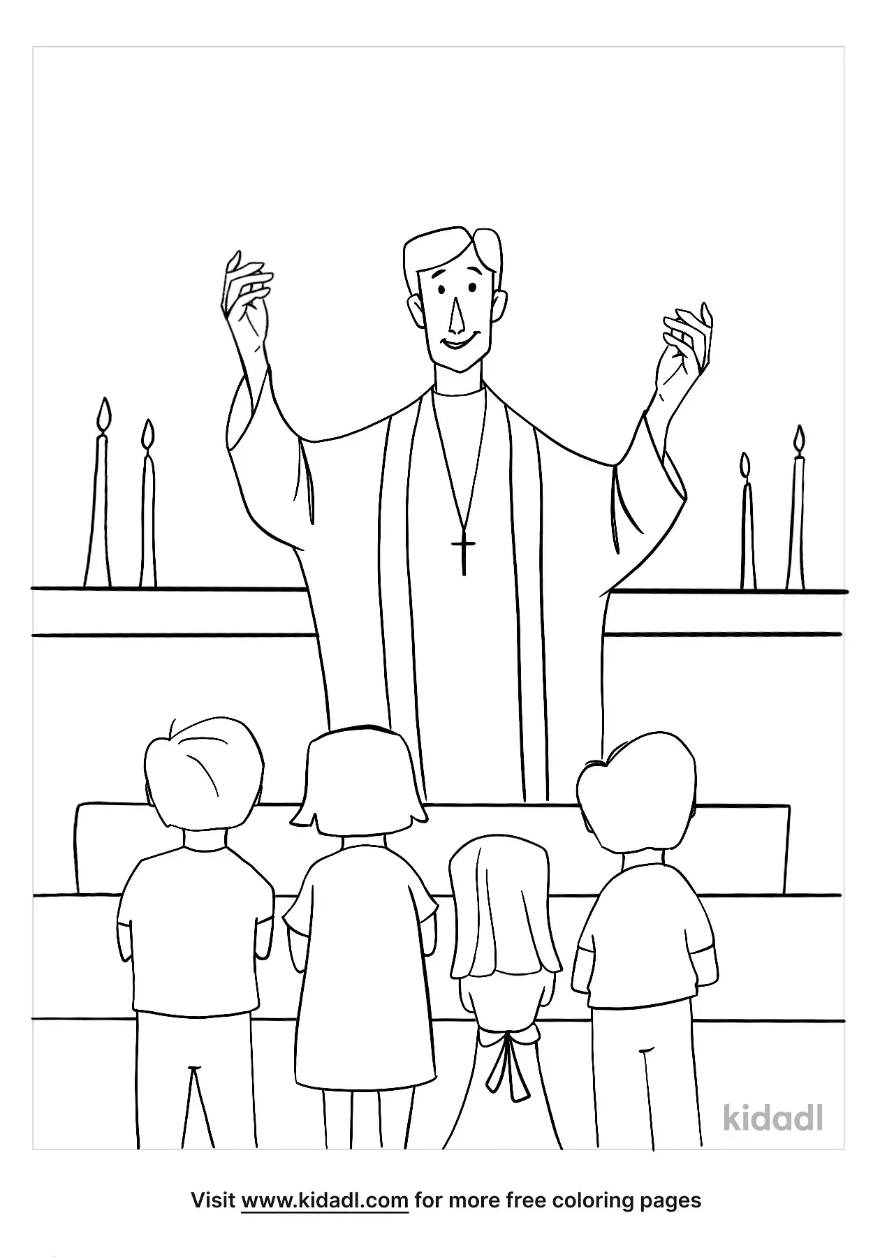 Discover The Joy Of Faith Engaging Catholic Coloring Pages For Sunday 