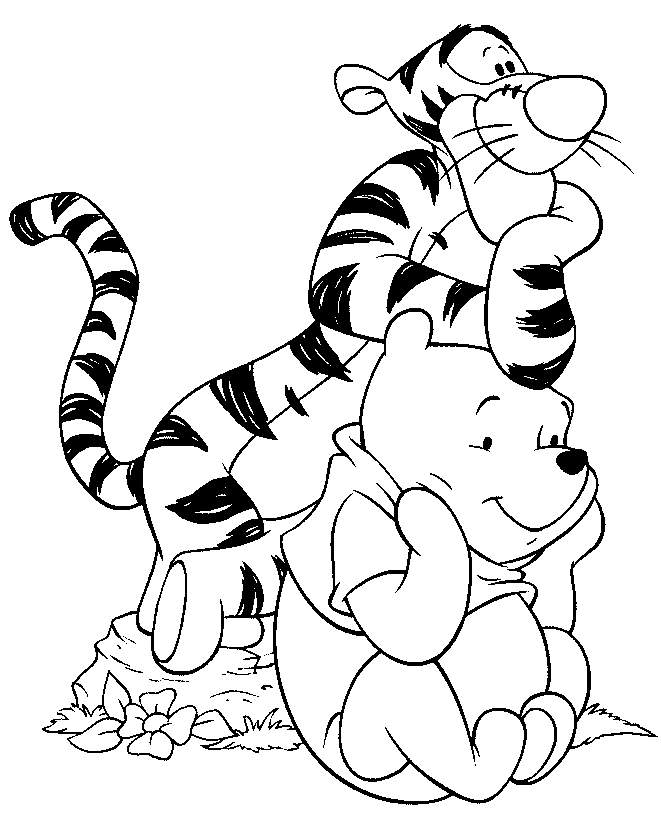 Coloring Pages Of Cartoon Characters