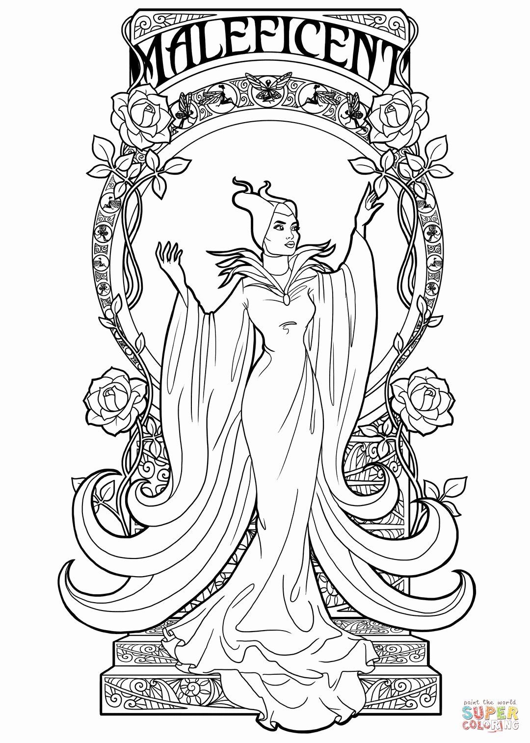 Coloring Pages For Adults Disney