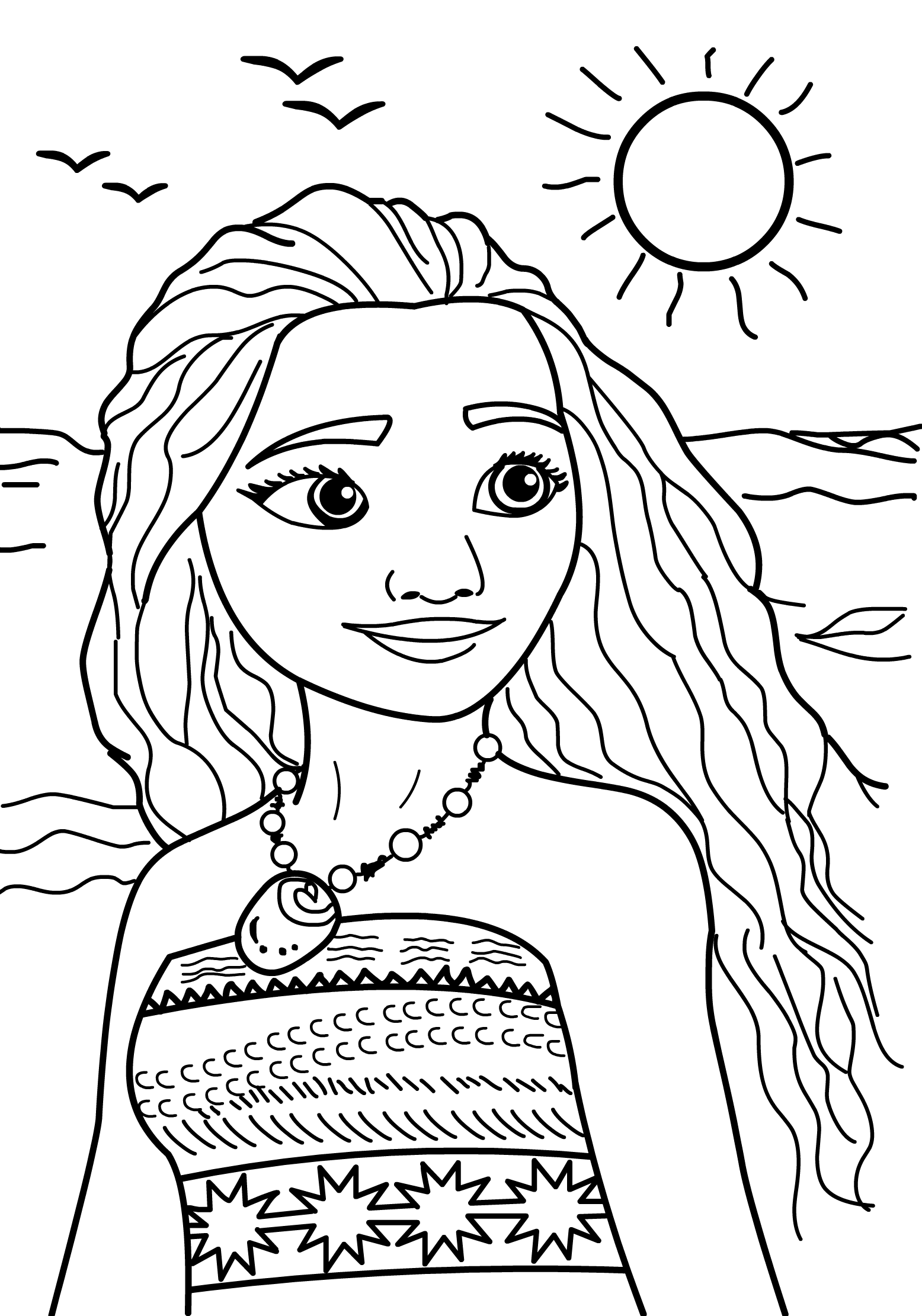 free printable colouring pages for girls easy