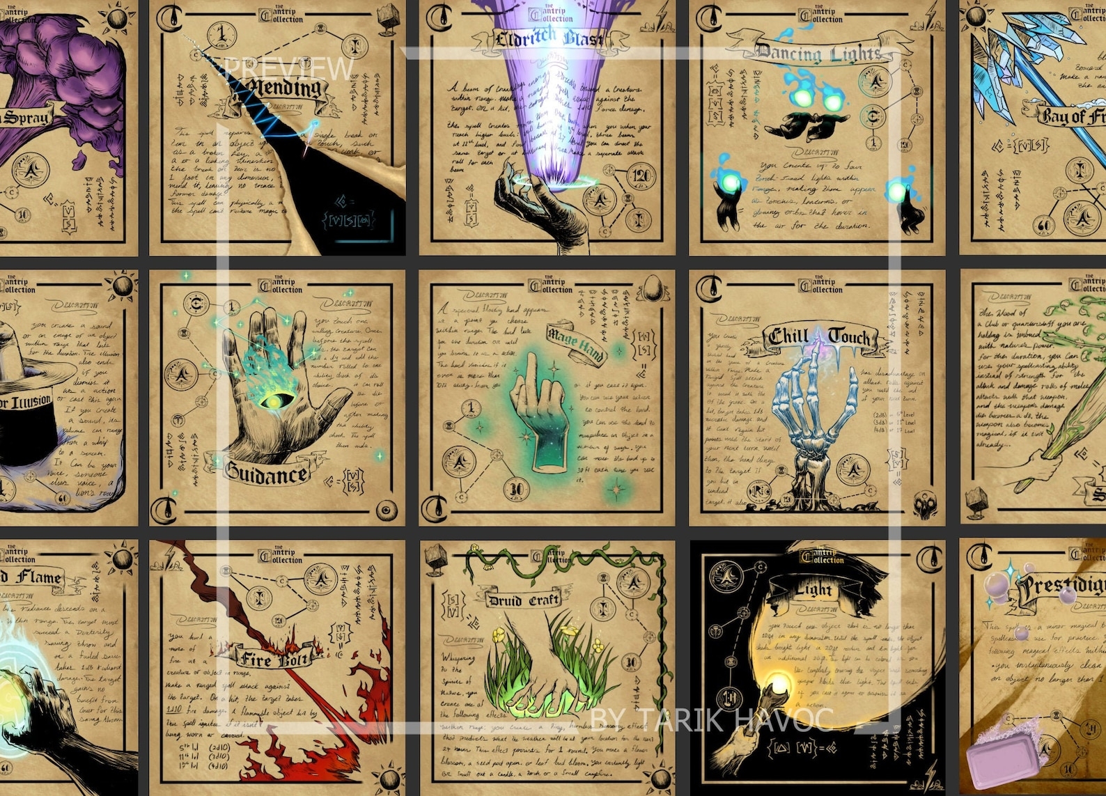 5th edition d&d spell cards printable