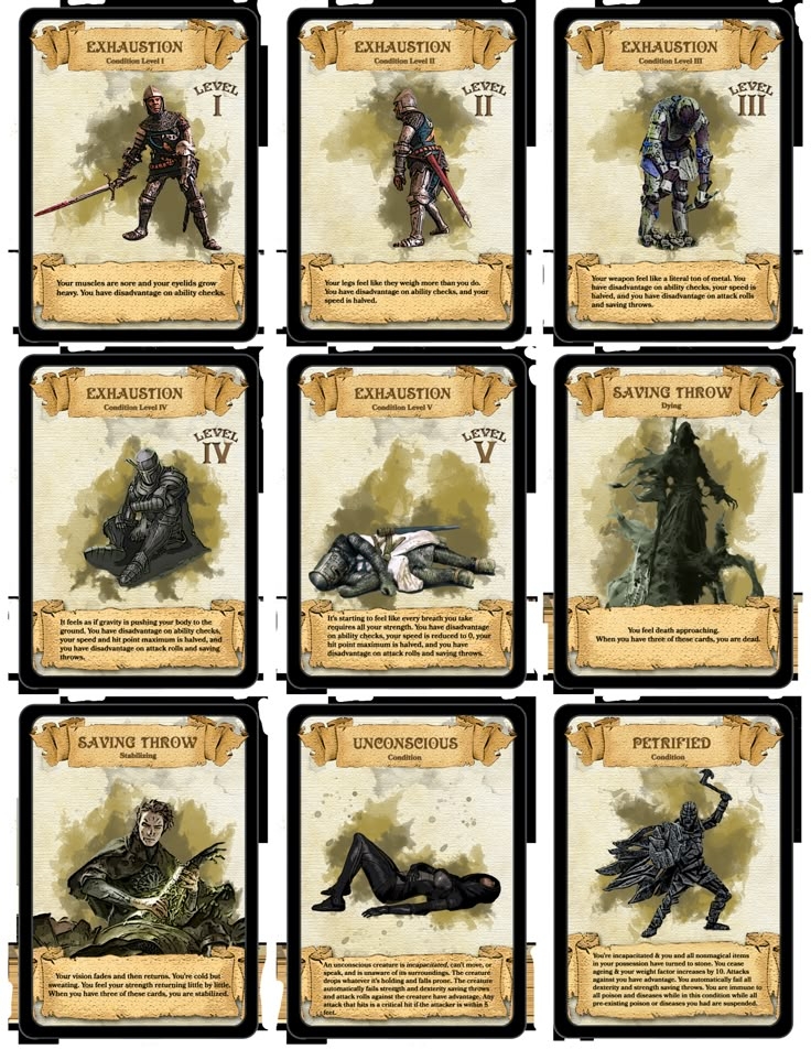 Dnd Printable Spell Cards