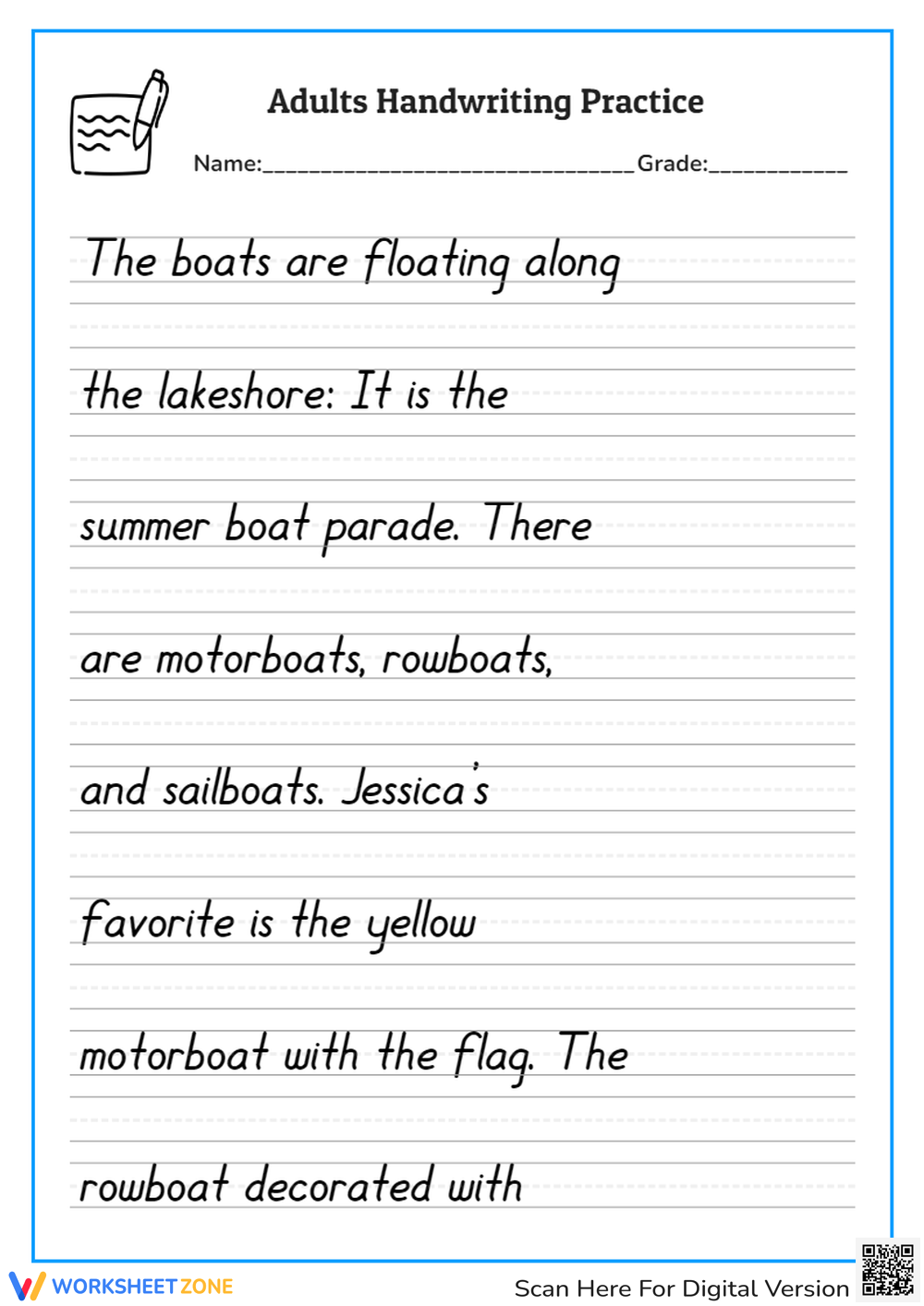 DNealian Style Writing Worksheets HandwritingPractice 