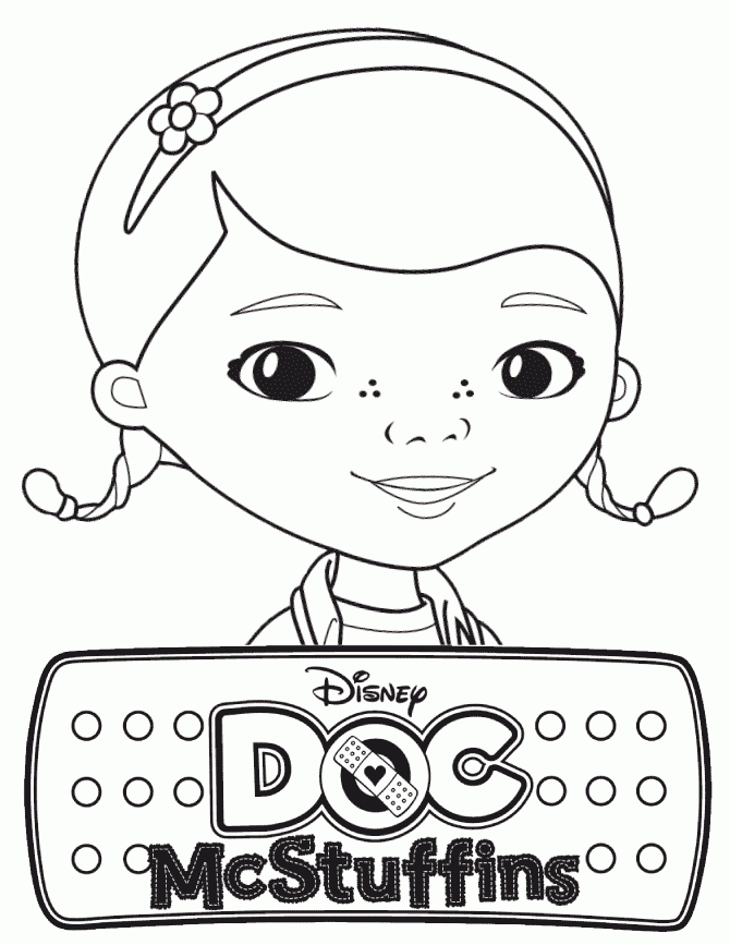 Doc McStuffins Coloring Pages Best Coloring Pages For Kids