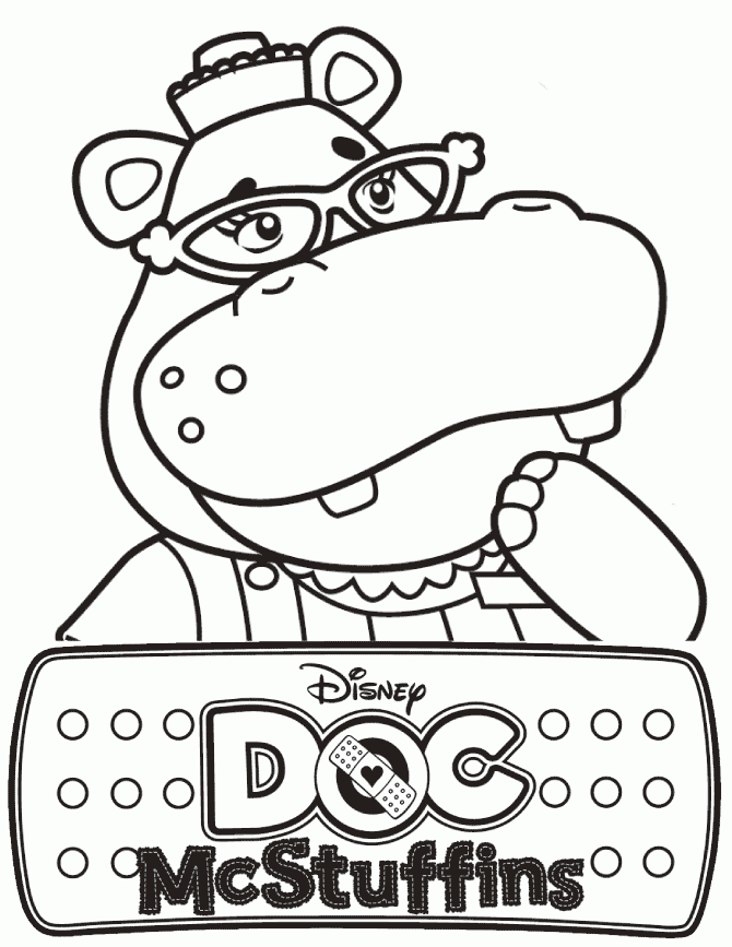 Doc McStuffins Coloring Pages Best Coloring Pages For Kids