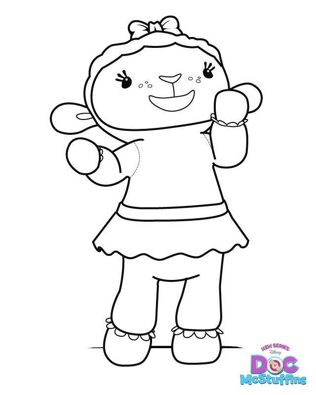 Doc McStuffins Coloring Pages Best Coloring Pages For Kids