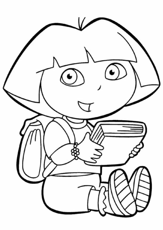 Dora Coloring Pages For Kids Printable Free Dora Colo Vrogue co