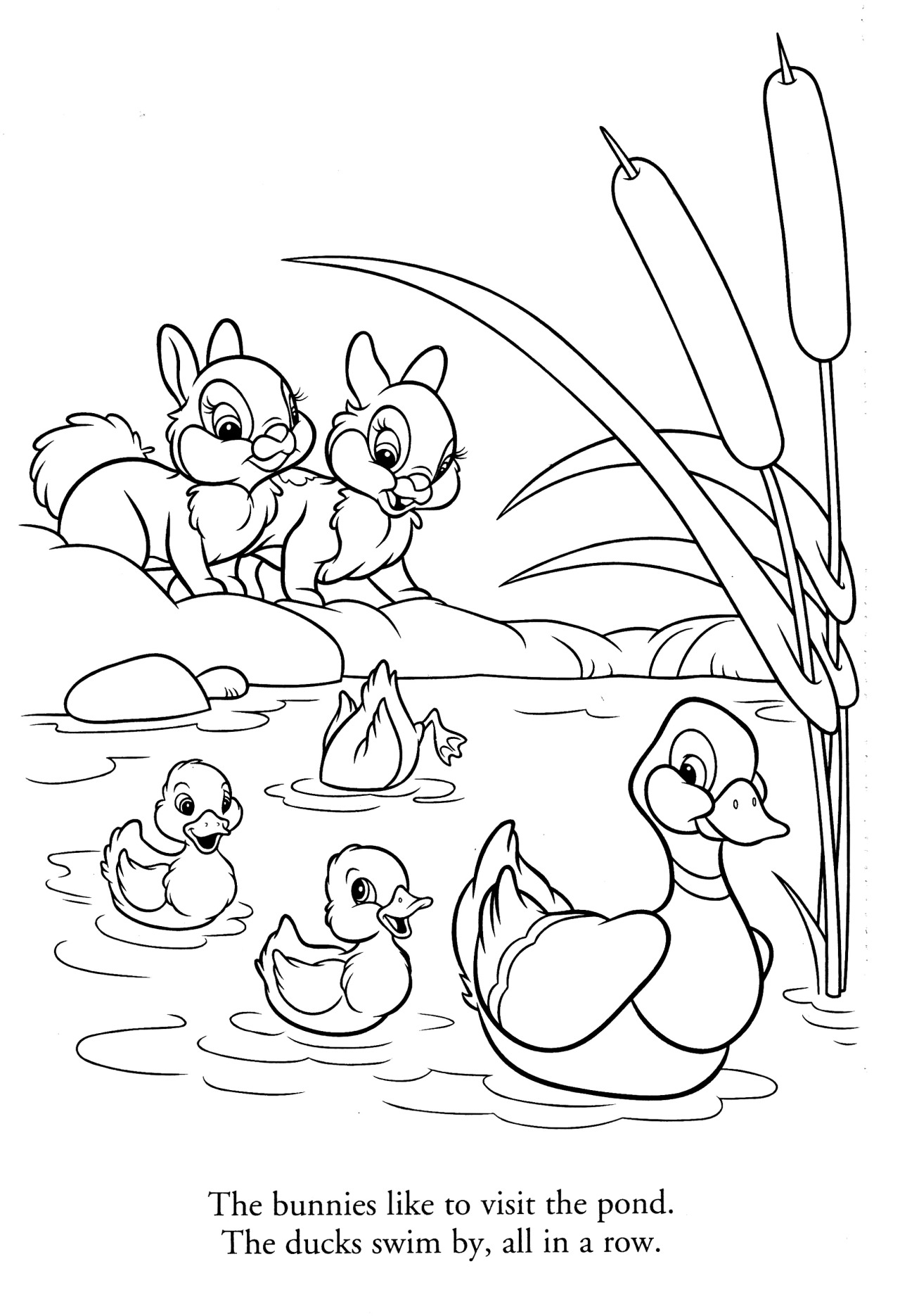 Ducks Coloring Pages Coloring Pages For Kids And Adults