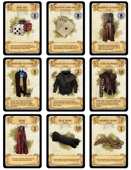 Dungeons And Dragons Printable Spell Cards