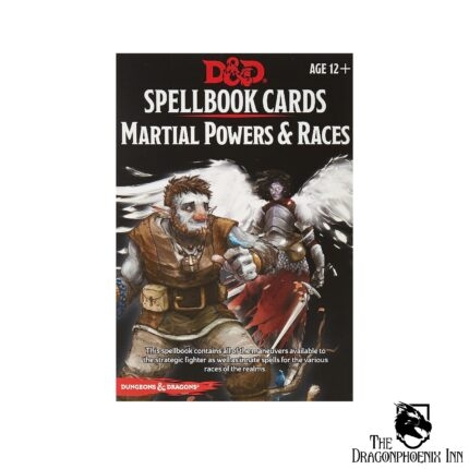 Dungeons Dragons Spellbook Cards Martial Powers Races 