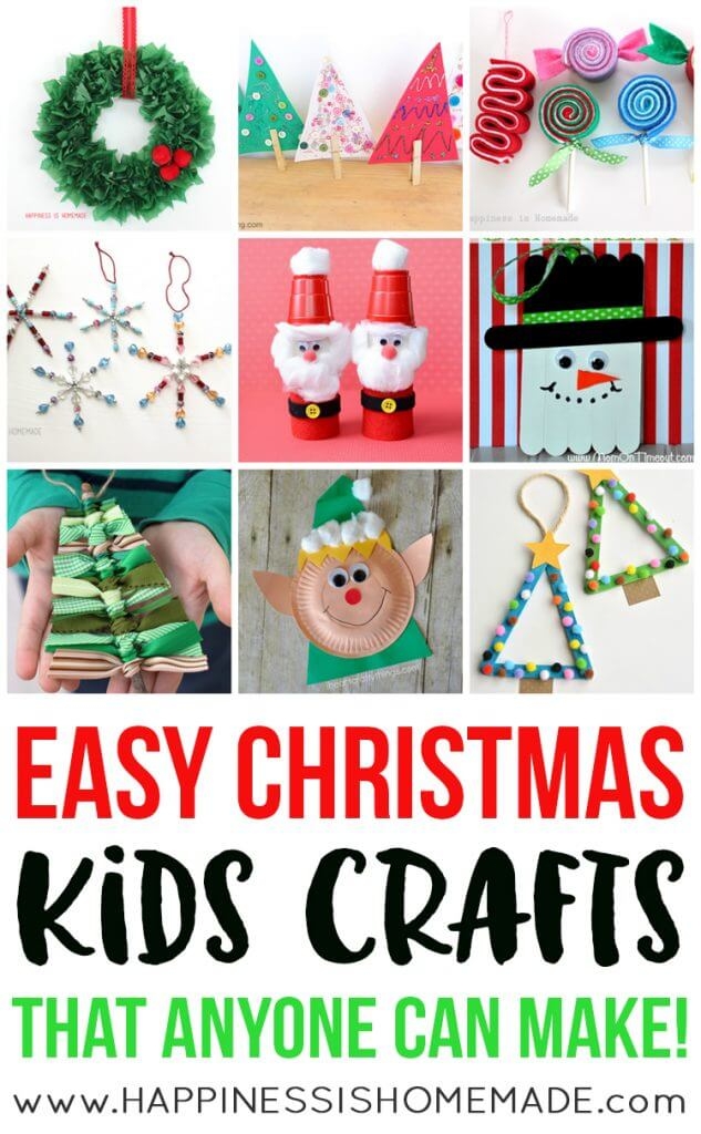 Easy Fall Kids Crafts That Anyone Can Make Happiness Is Homemade