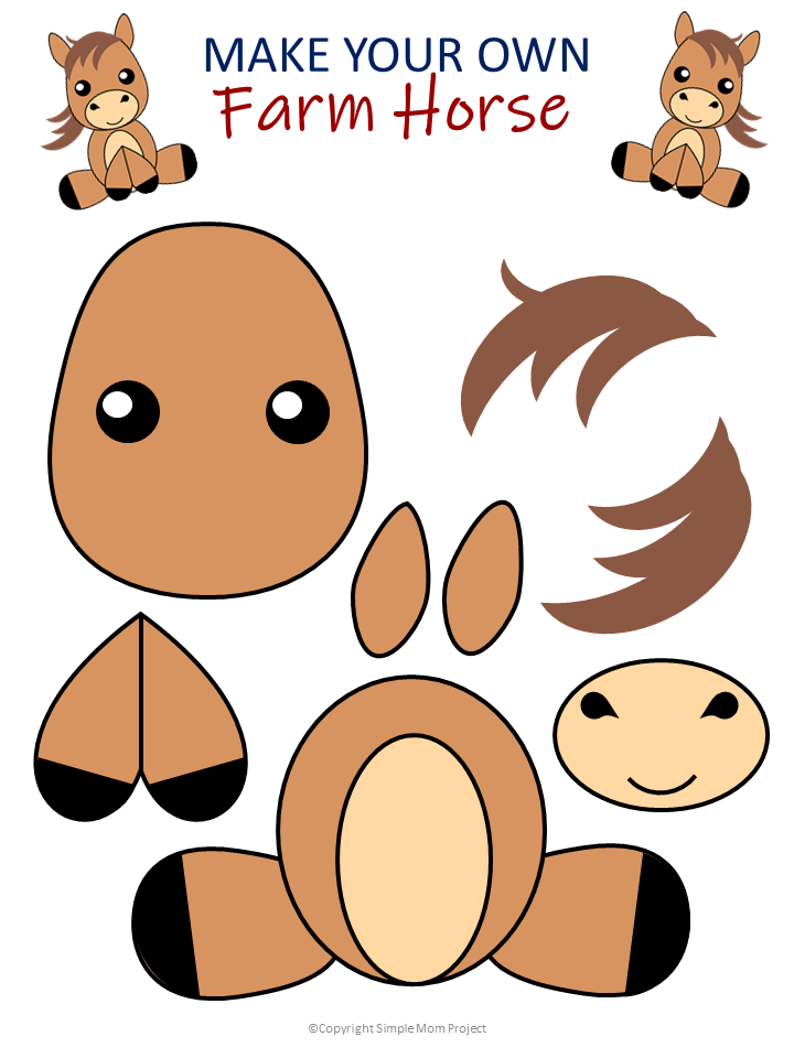 free printable cut out crafts for kids