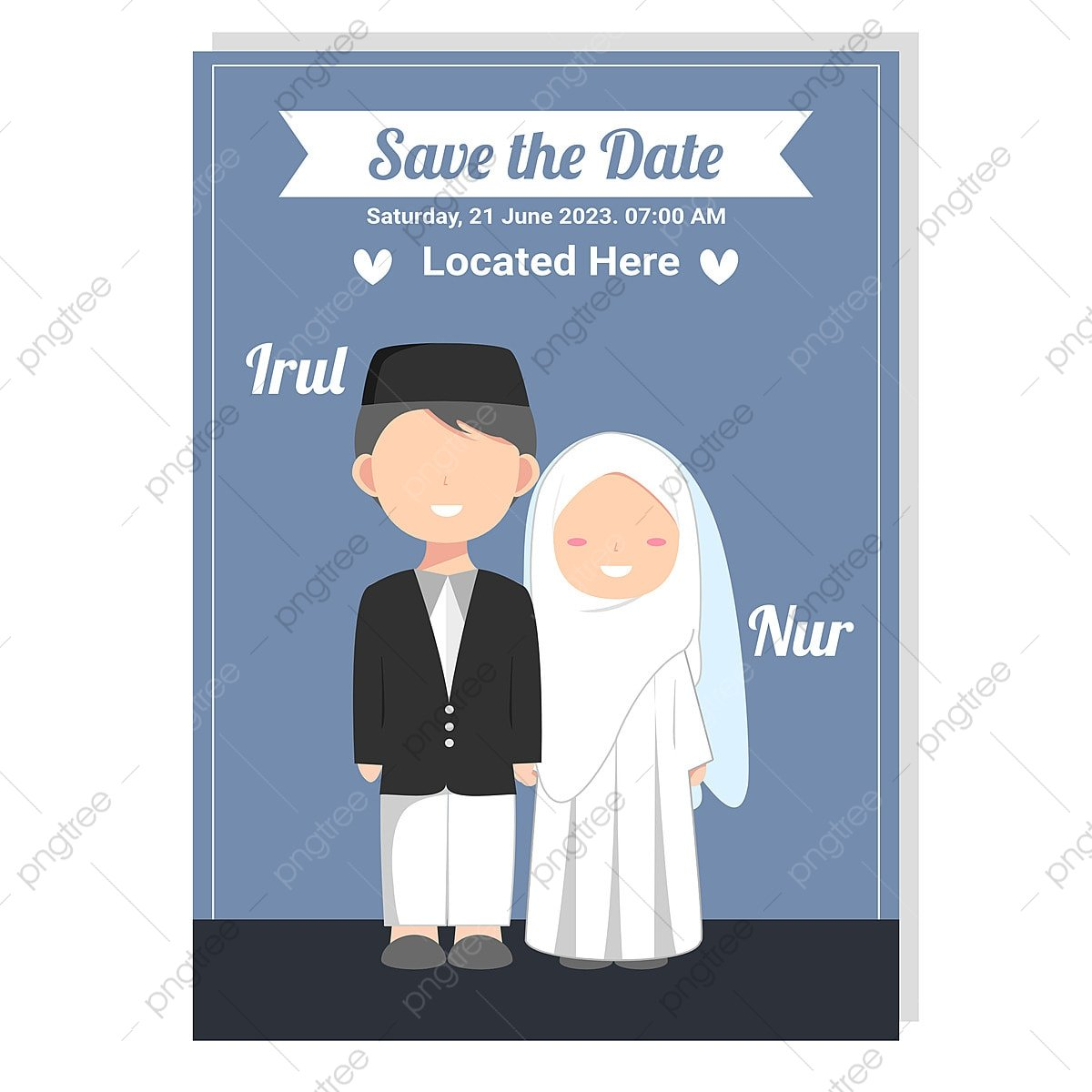 Editable Muslim Wedding Invitation Cards Templates Free Infoupdate